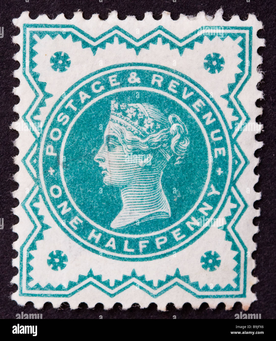 English Victorian postage half penny Jubilee stamp 18871900 SG 213