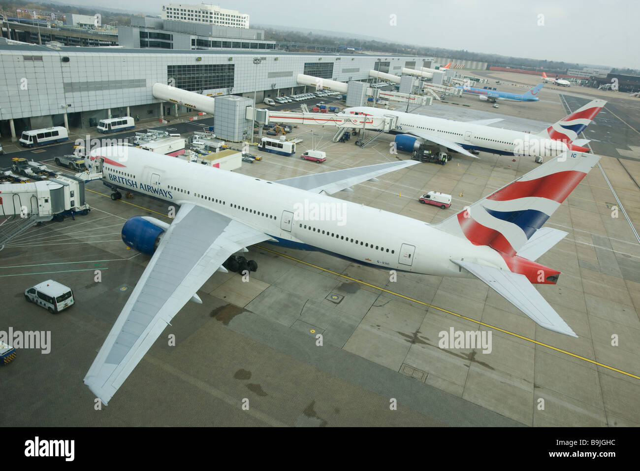 Gatwick Airport England Stock Photo