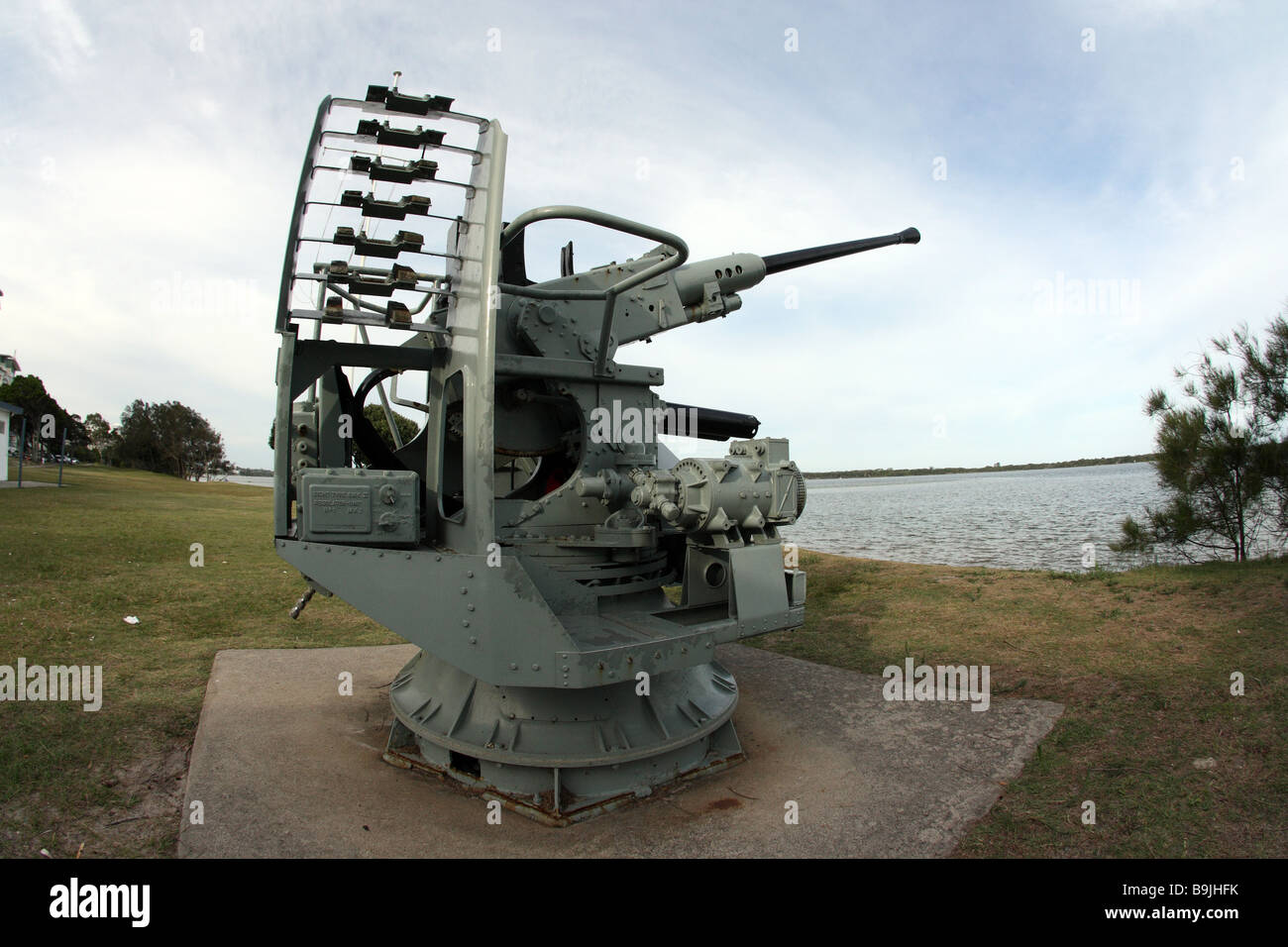 40mm BOFORS SINGLE MKV11 NAVAL ANTI AIRCRAFT GUN SUNSHINE COAST