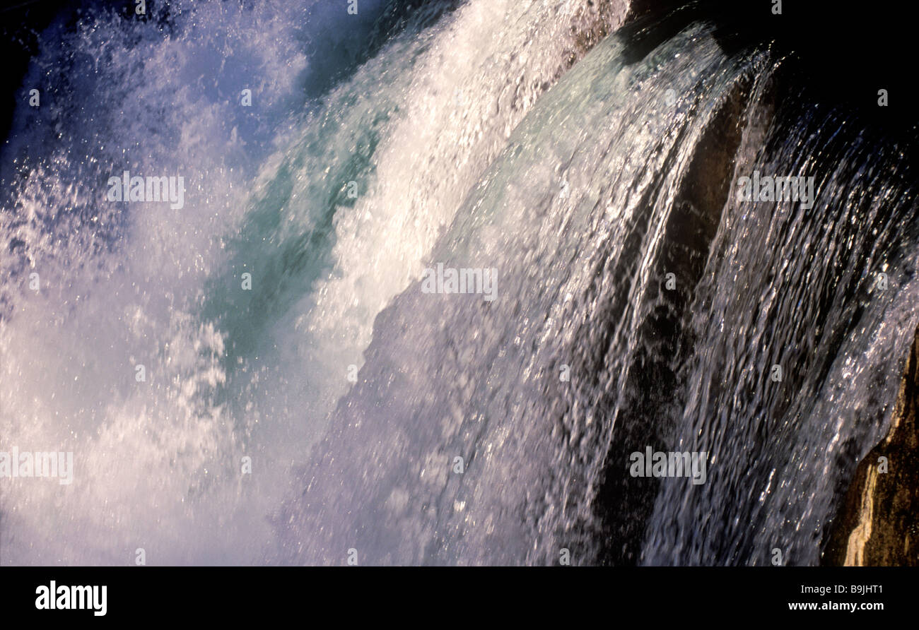mountain water falls Stock Photo - Alamy