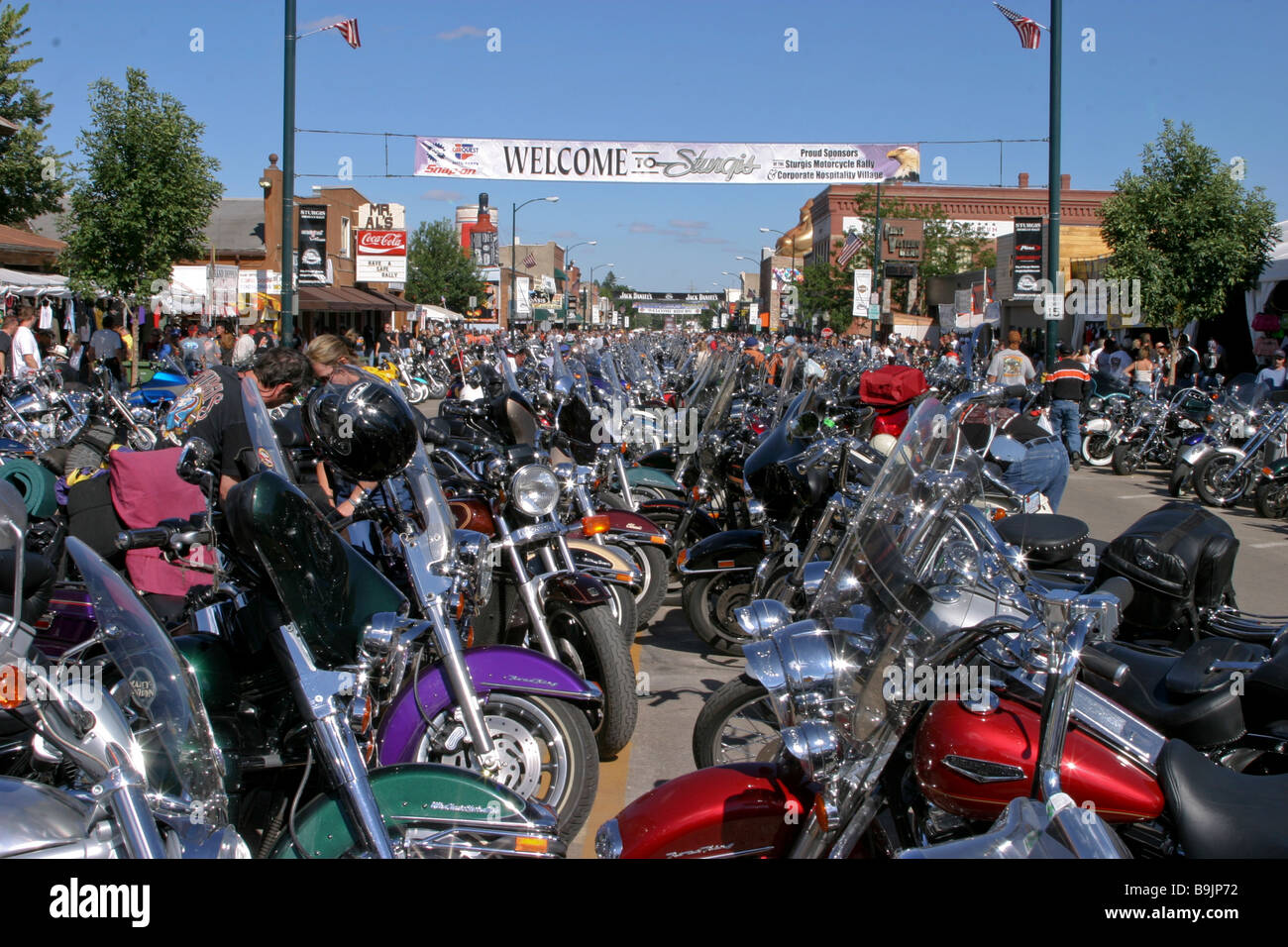 Sturgis motorcycle rally hires stock photography and images Alamy
