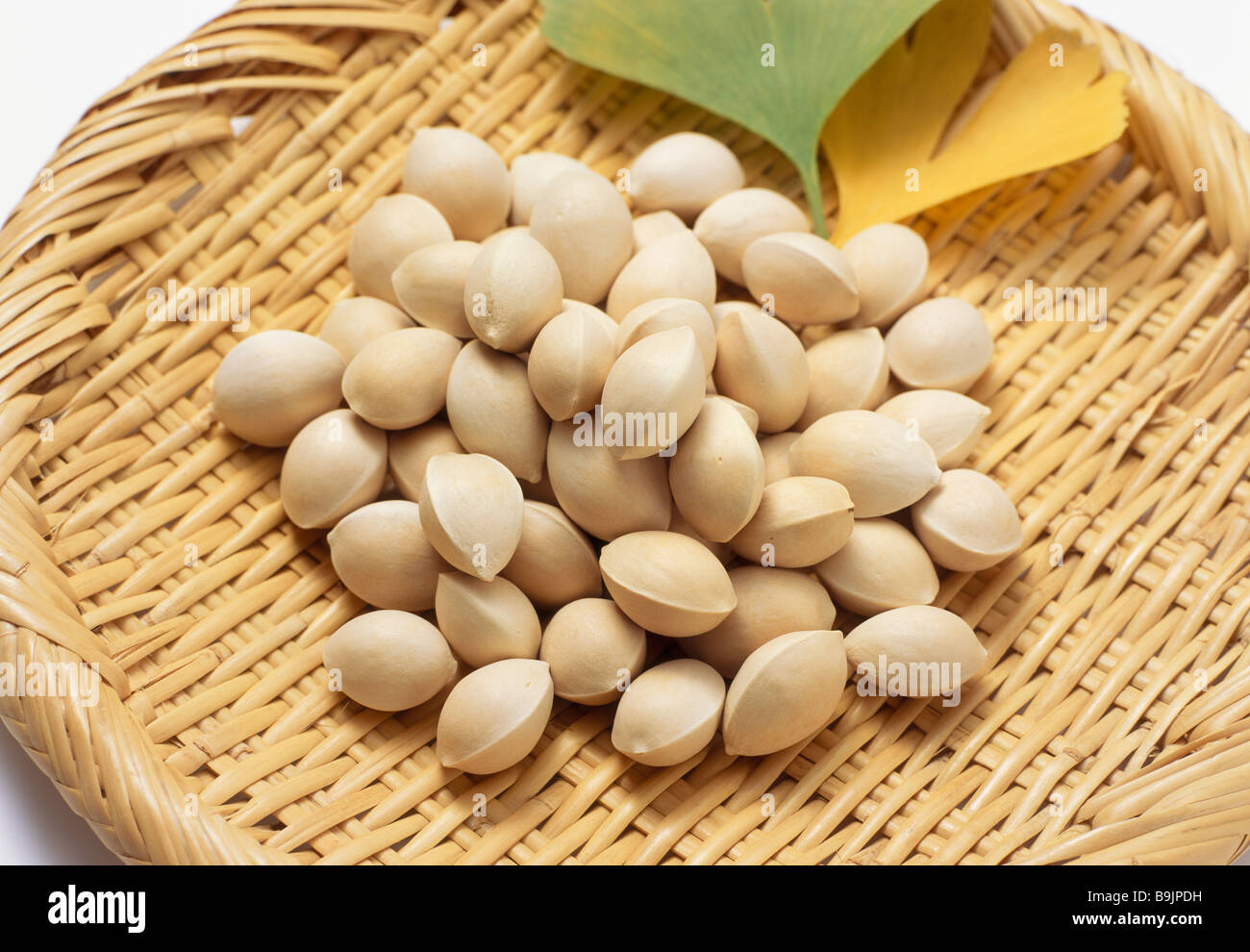 Ginkgo nuts Stock Photo