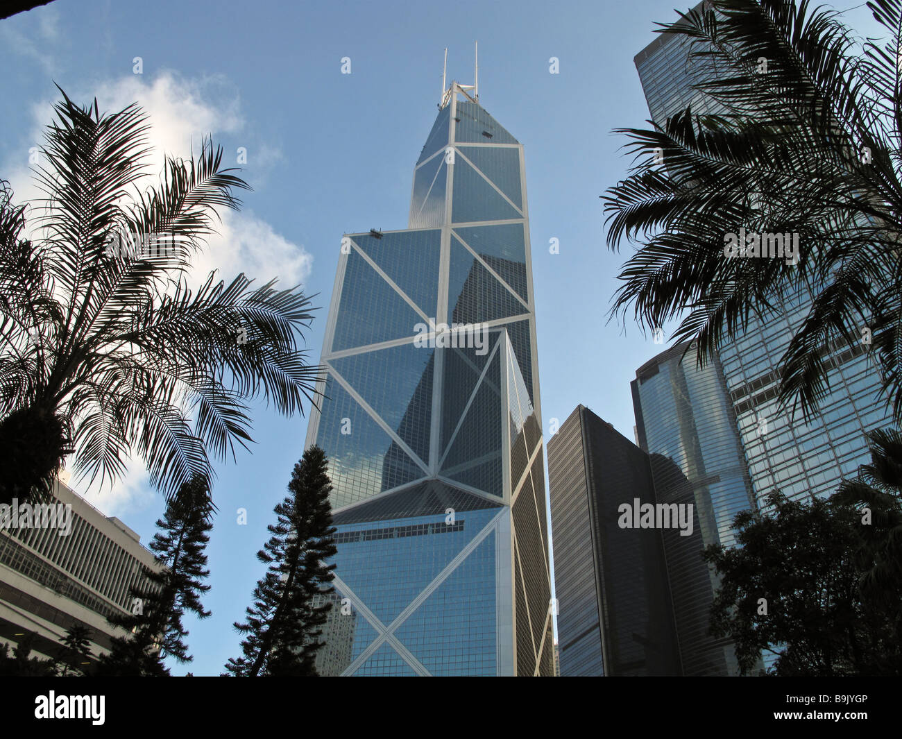 Bank of China Tower Hong Kong Island Stock Photo Alamy