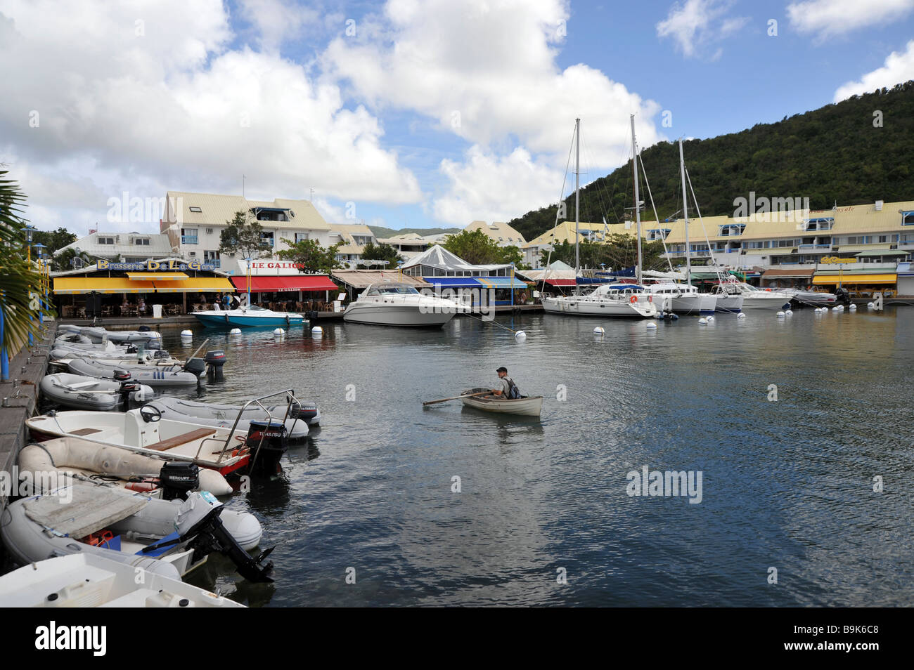 Marina Royale Marigot St Martin FWI Stock Photo Alamy