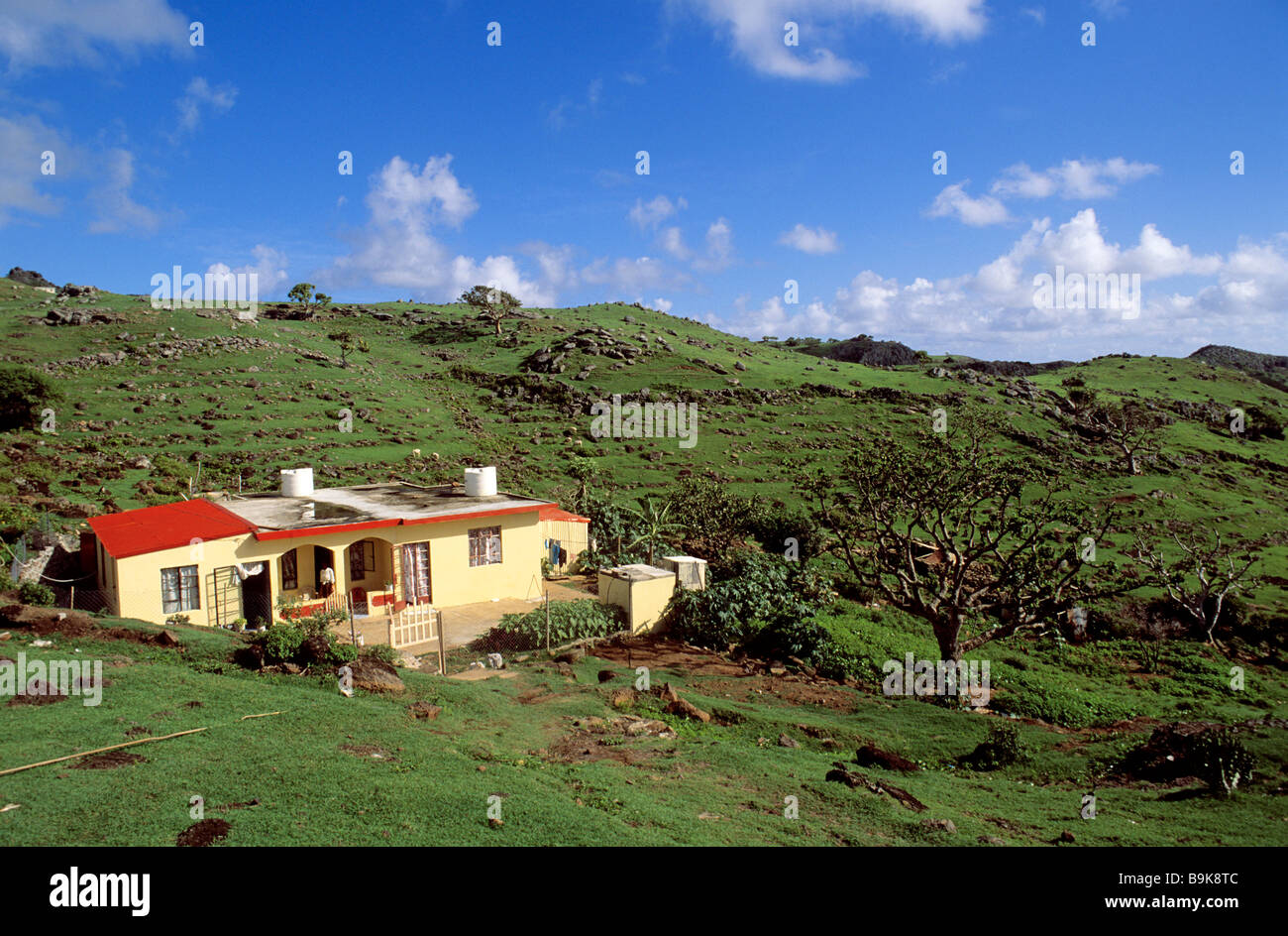 Mauritius, Rodrigues Island, near the locality of Quatre Vents Stock Photo