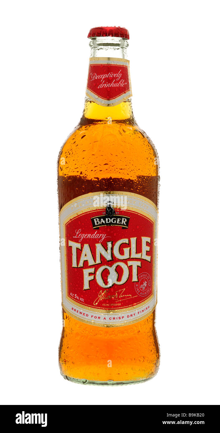 Bottle of Tangle Foot Beer Stock Photo Alamy