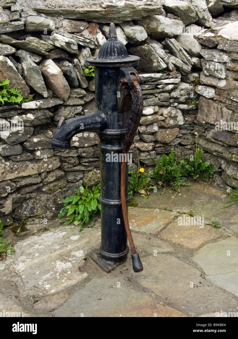 Old Hand Operated Water Pump On Cape Clear Island West Cork Stock Photo