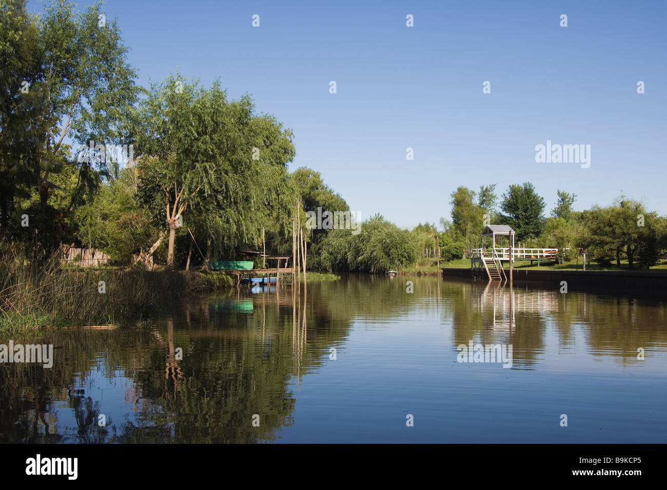 Delta of the Paraná River Argentina Stock Photo