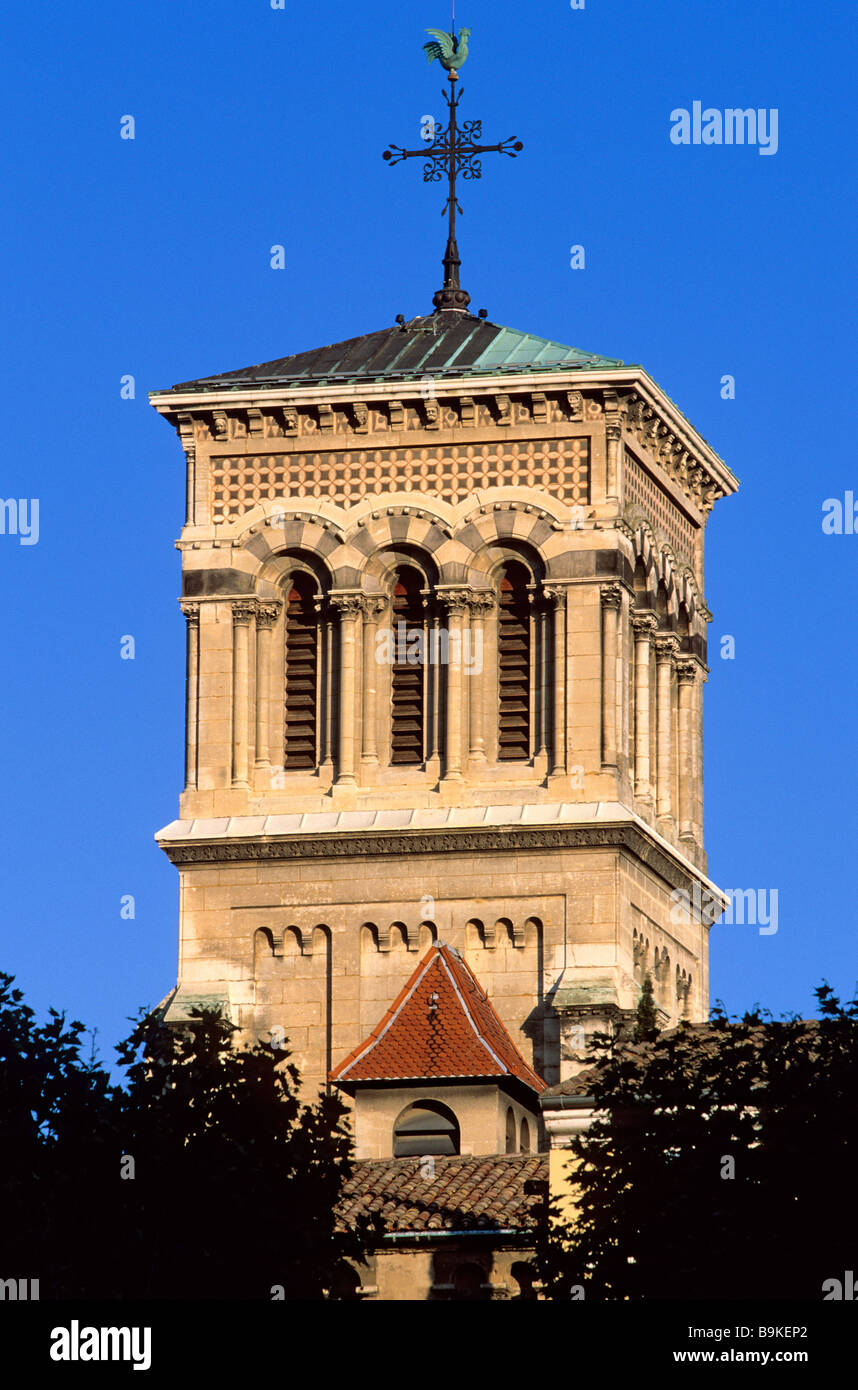 France, Drome, Valence, Saint Apollinaire Cathedral Stock Photo Alamy