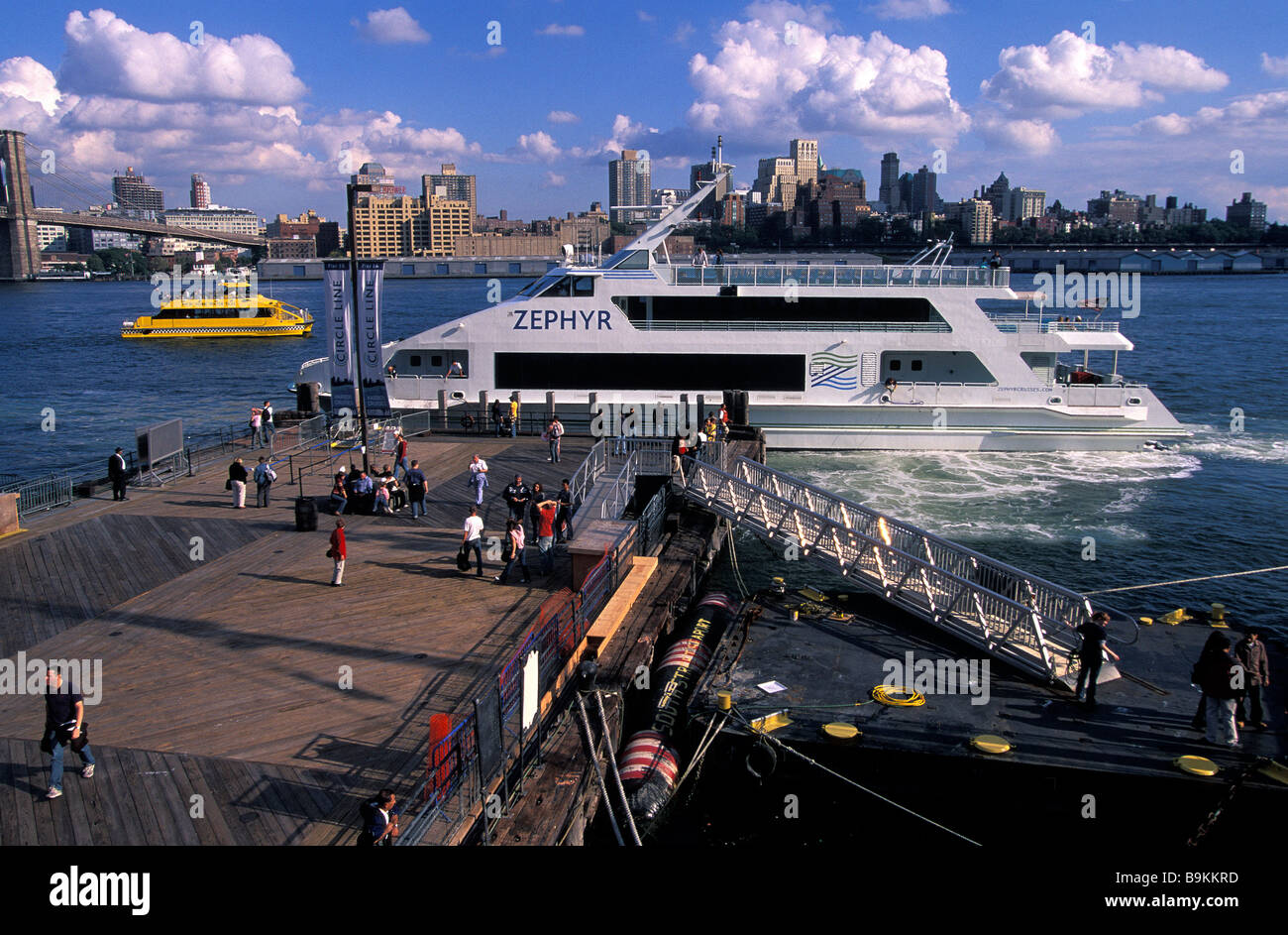 United States, New York City, South Street Seaport Stock Photo - Alamy