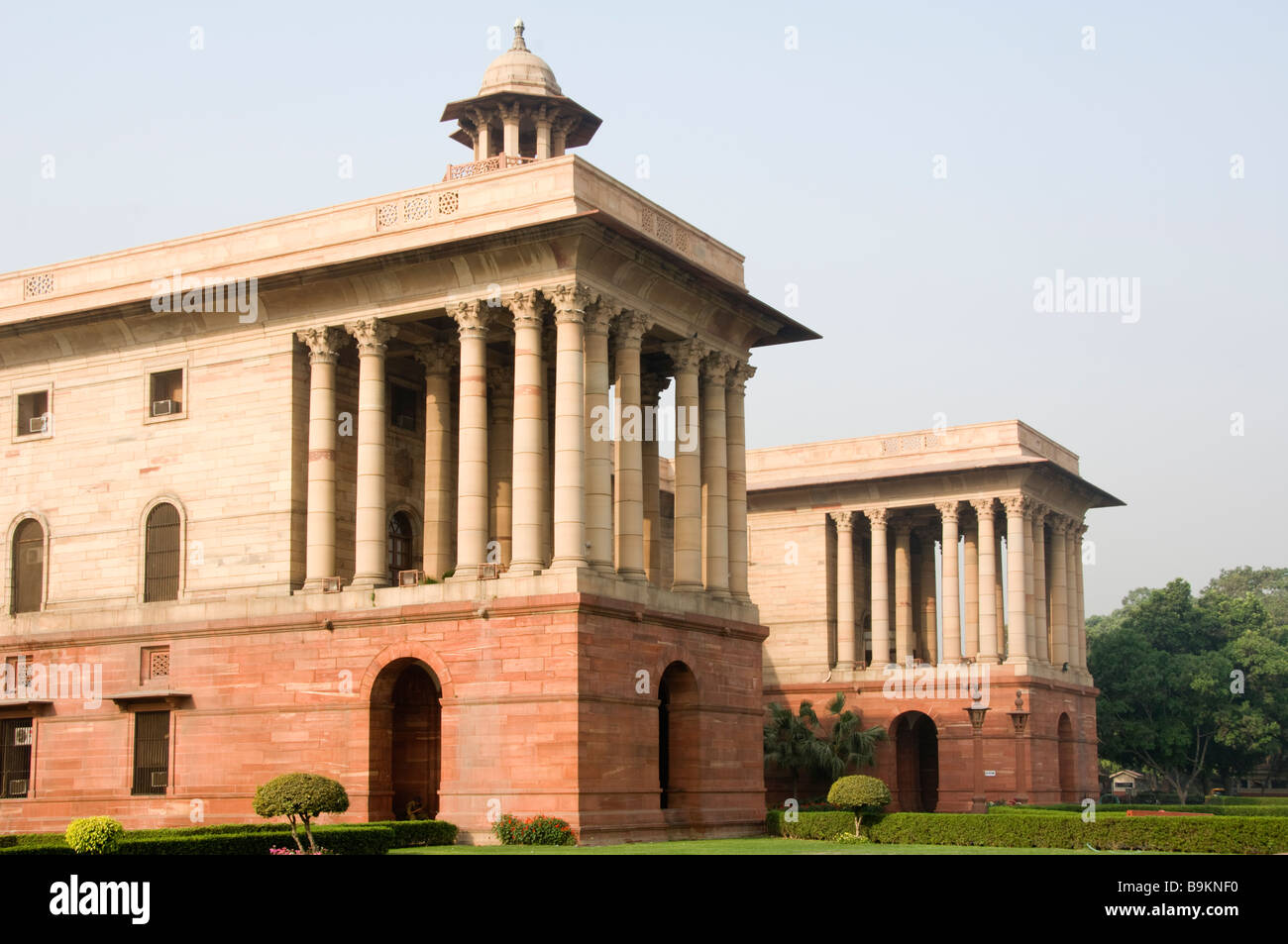 North Block of the Indian Government buildings Raisina Hill Delhi India Stock Photo Alamy
