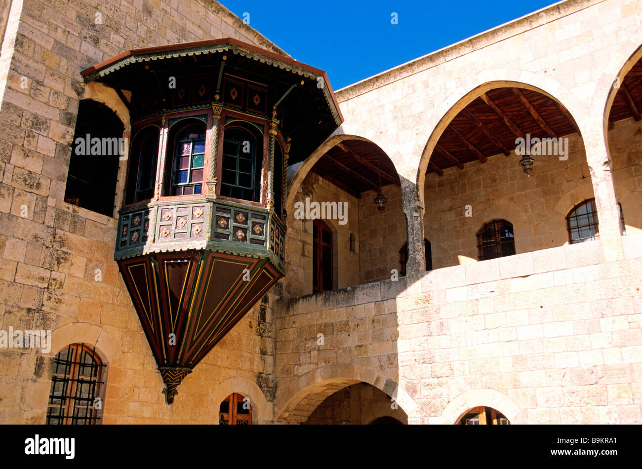 Lebanon, Chouf, Beit Ed Dine, emir Bashir palace Stock Photo