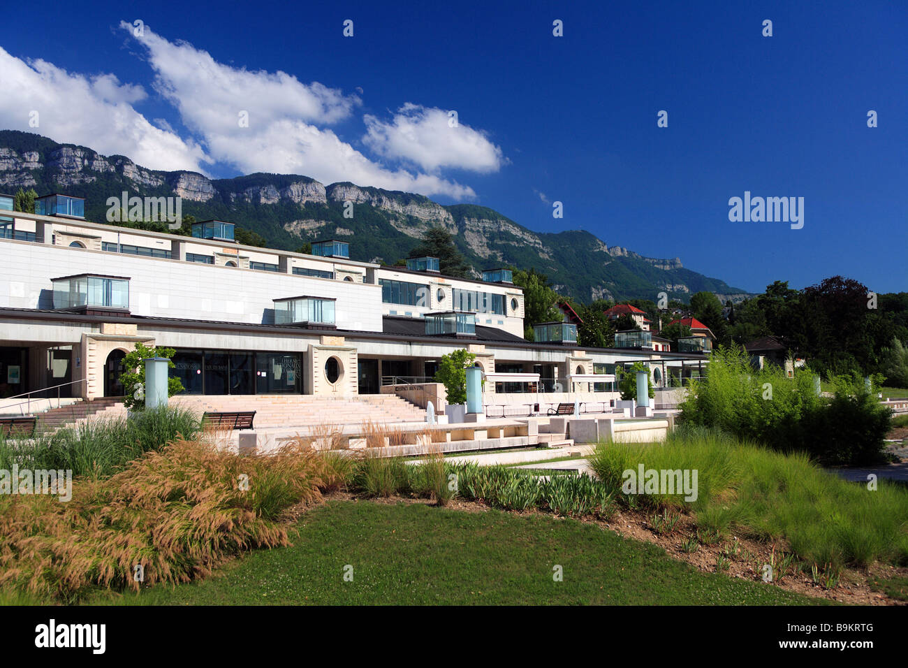 France, Savoie, Aix les Bains, Thermes Chevalley, property release Stock Photo