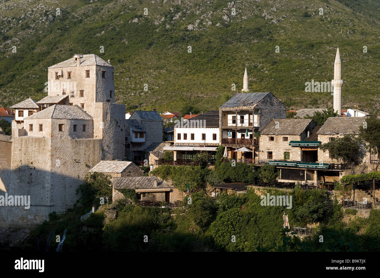 Bosnia and Herzegovina, Mostar, classified as World Heritage by UNESCO Stock Photo