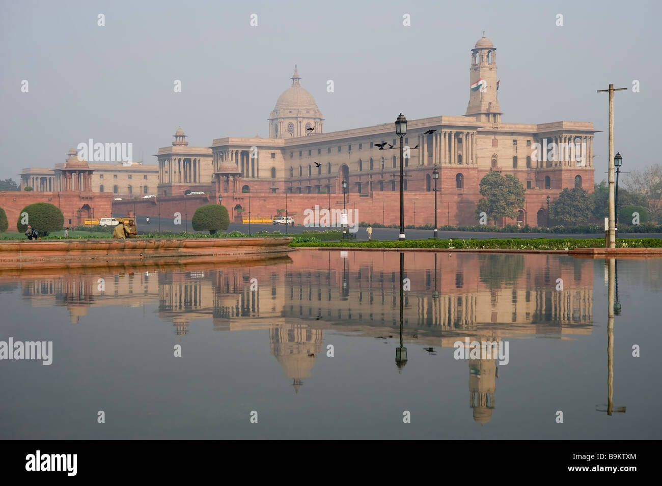 North Block of the Indian Government buildings Raisina Hill Delhi India Stock Photo Alamy