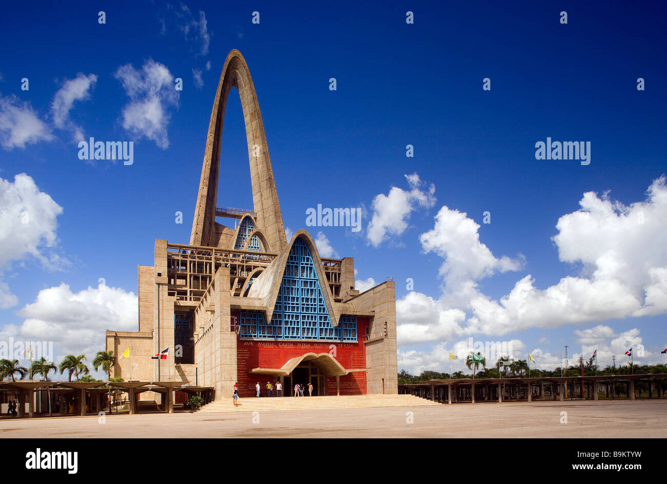 Dominican Republic, La Altagracia province, Higuey, the Basilica Stock