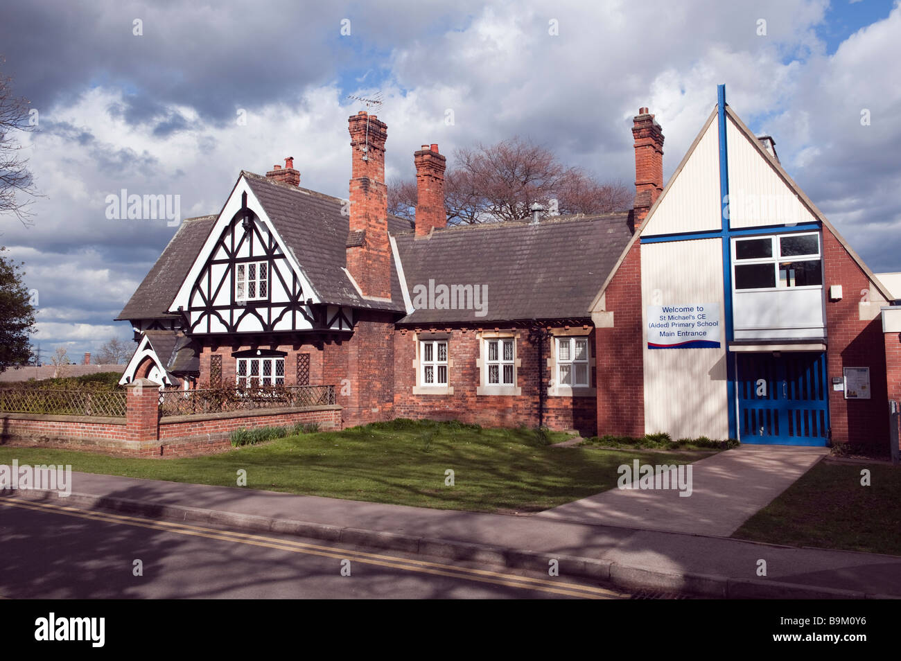 'St Michaels' CE Aided Primary School Rossington Doncaster, 'South Yorkshire', England, 'Great Britain' Stock Photo
