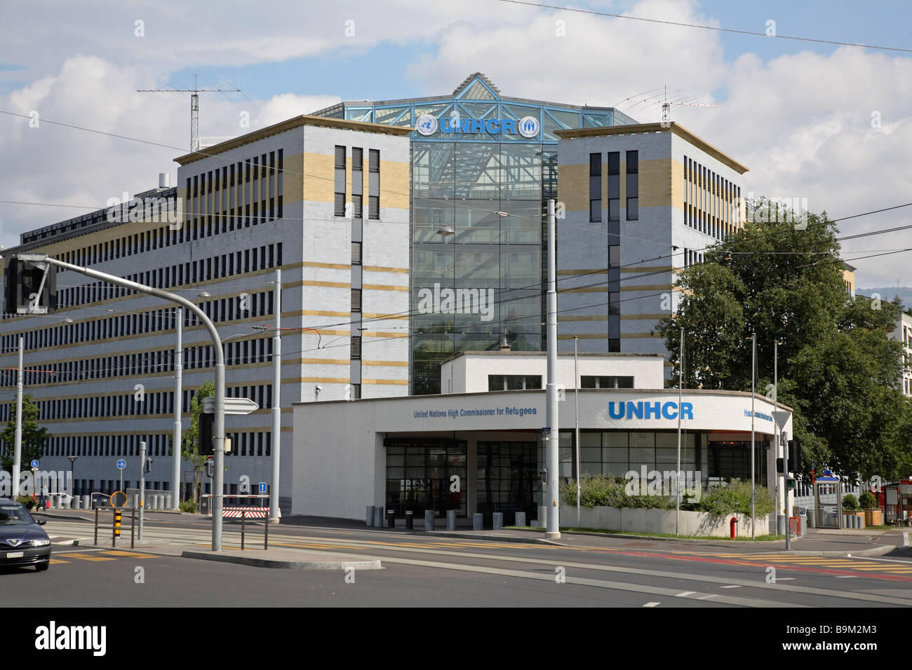 United Nations High Commissioner for Refugees, Geneva, Switzerland Stock Photo