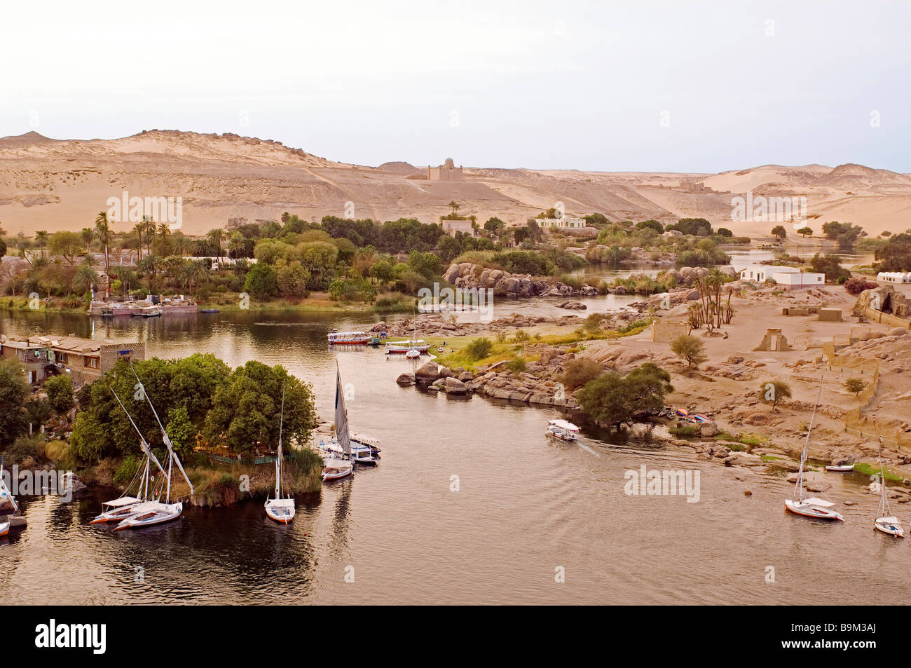 Egypt, Upper Egypt, Elephantine Island Stock Photo