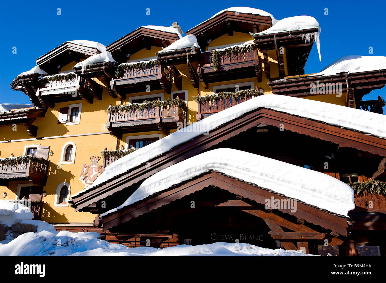 Cheval blanc hotel hi-res stock photography and images - Alamy