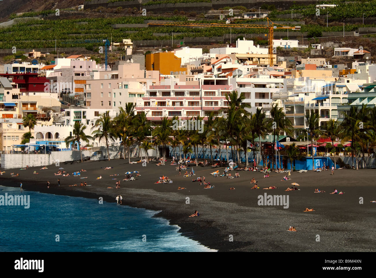 Puerto Naos La Palma Canary Islands Spain Stock Photo