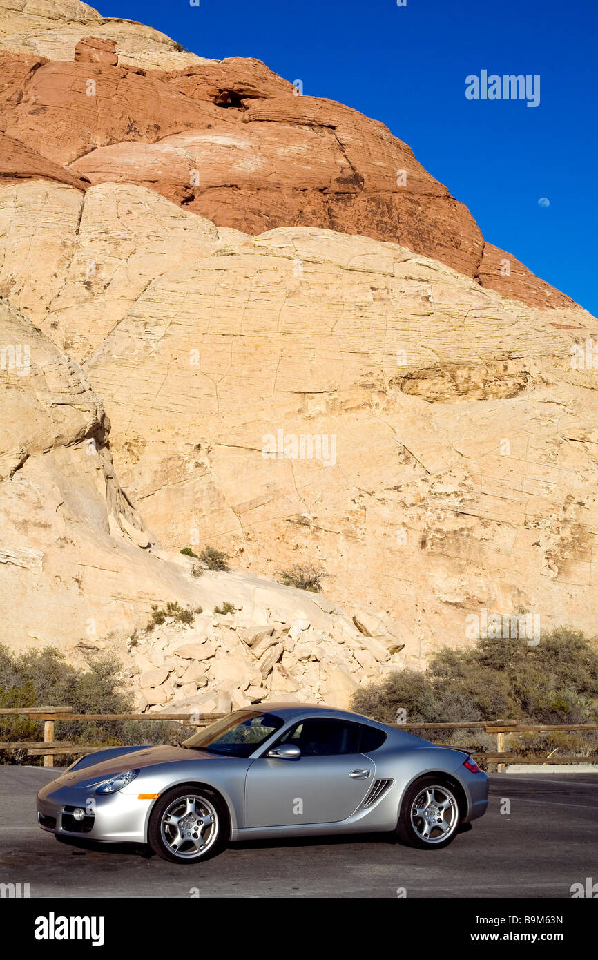 United States, Nevada, around Las Vegas, Red Rock Canyon Stock Photo