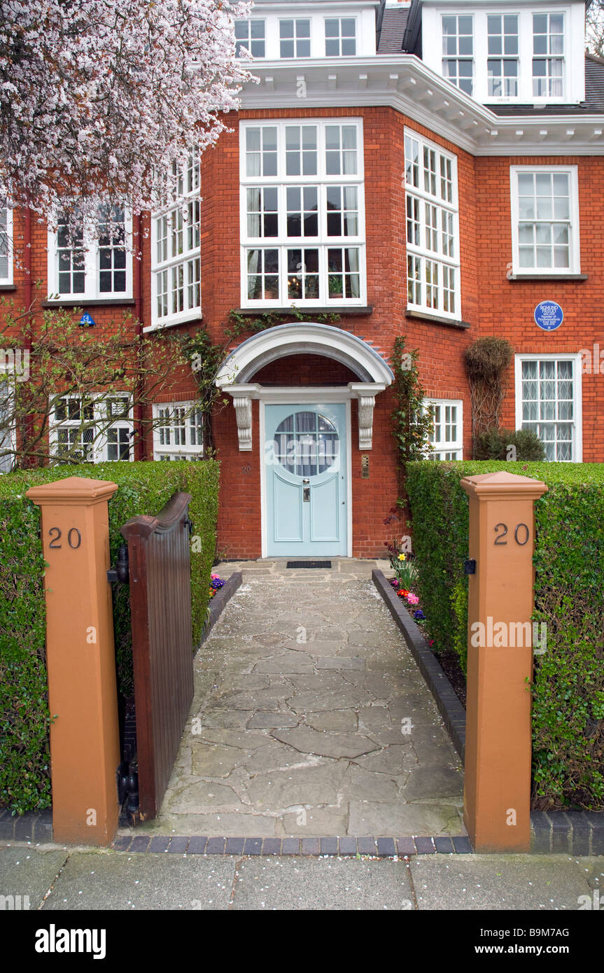Freud Museum, Old Home of Sigmund and Ann Frued, Hampstead, London