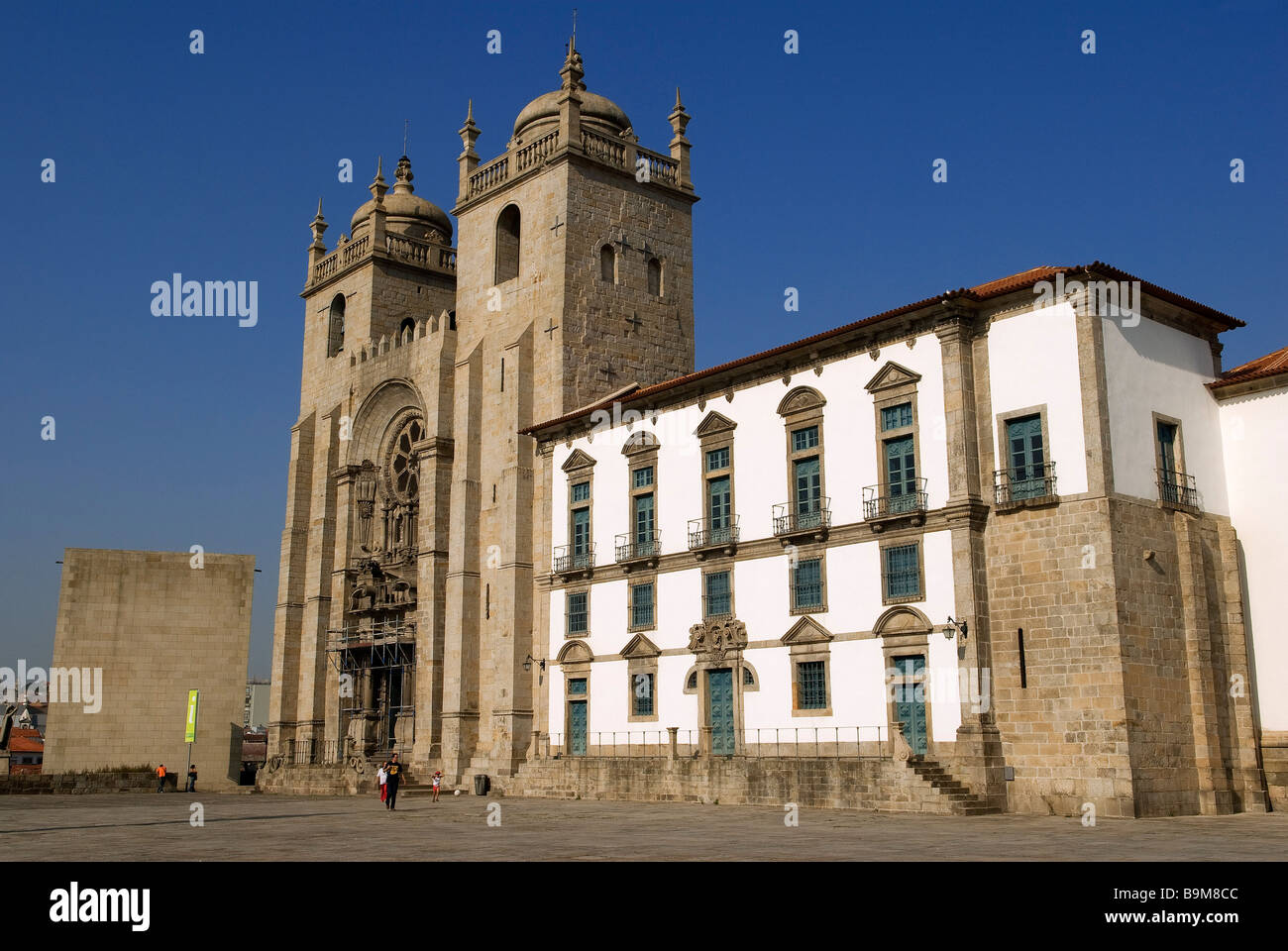 Portugal, Porto, Se Cathedral, Terreiro da Se Stock Photo