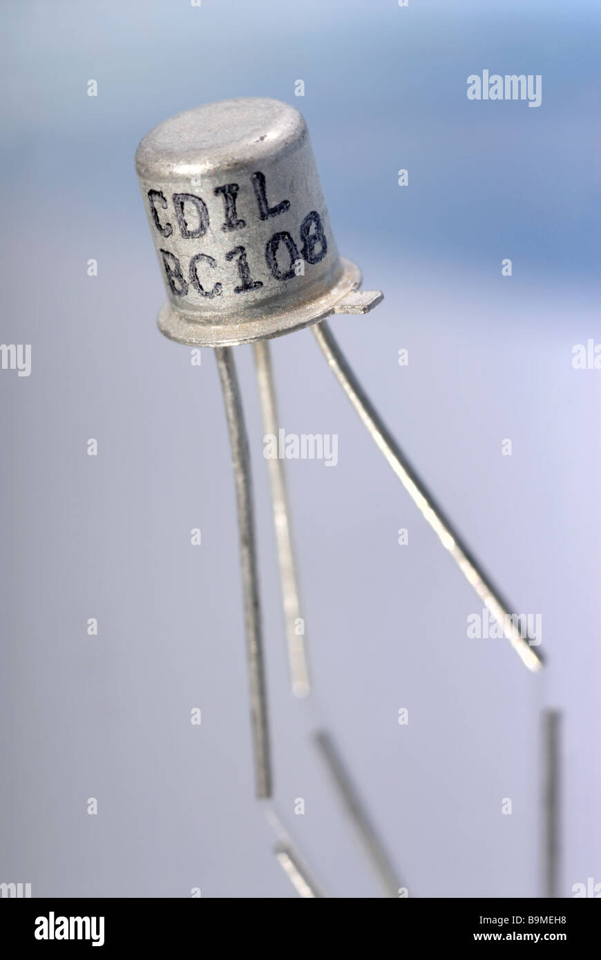 Transistor electronic component BC108 Stock Photo Alamy