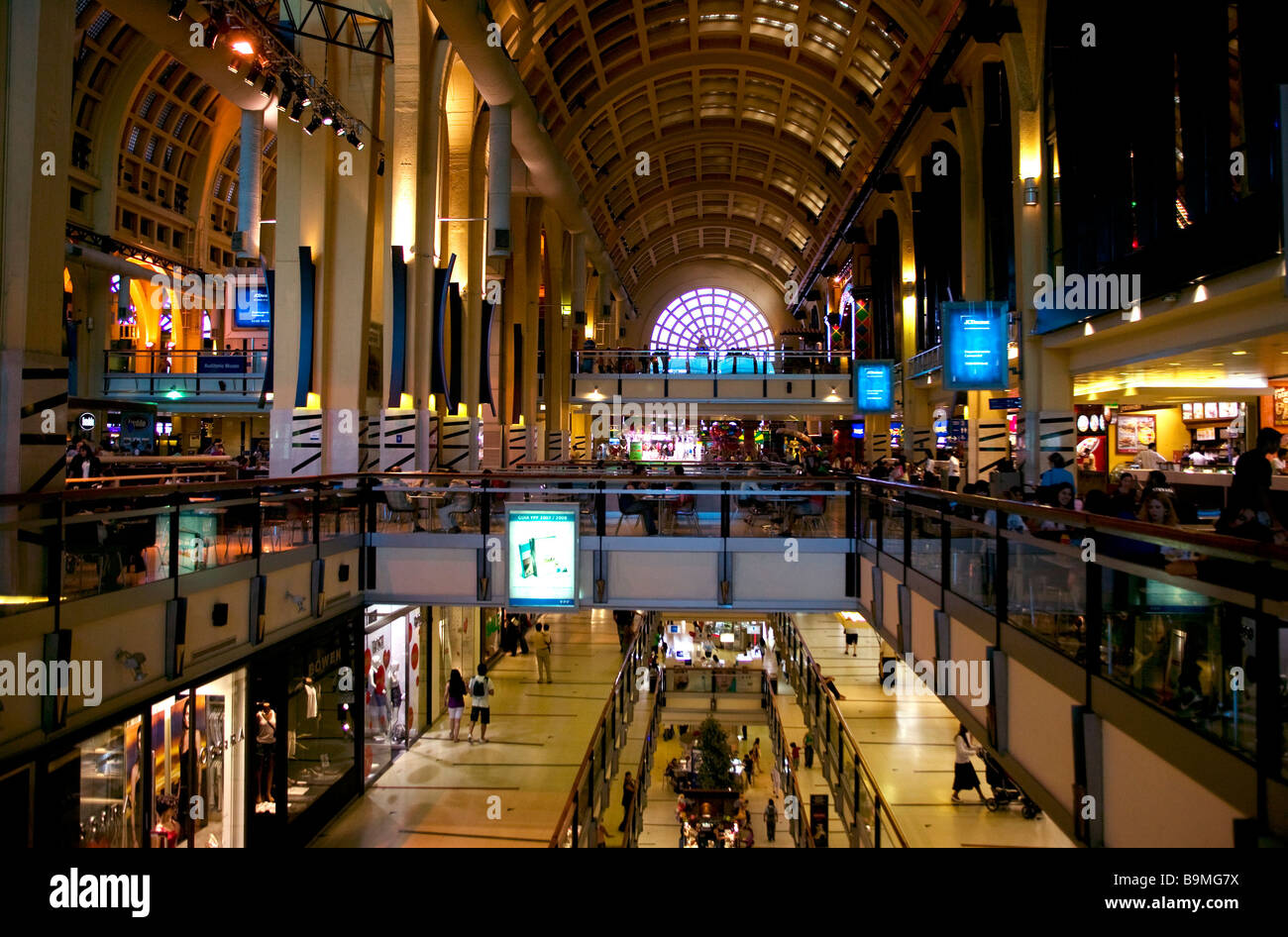 Argentina, Buenos Aires, Amalgro District, Abasto shopping mall Stock Photo