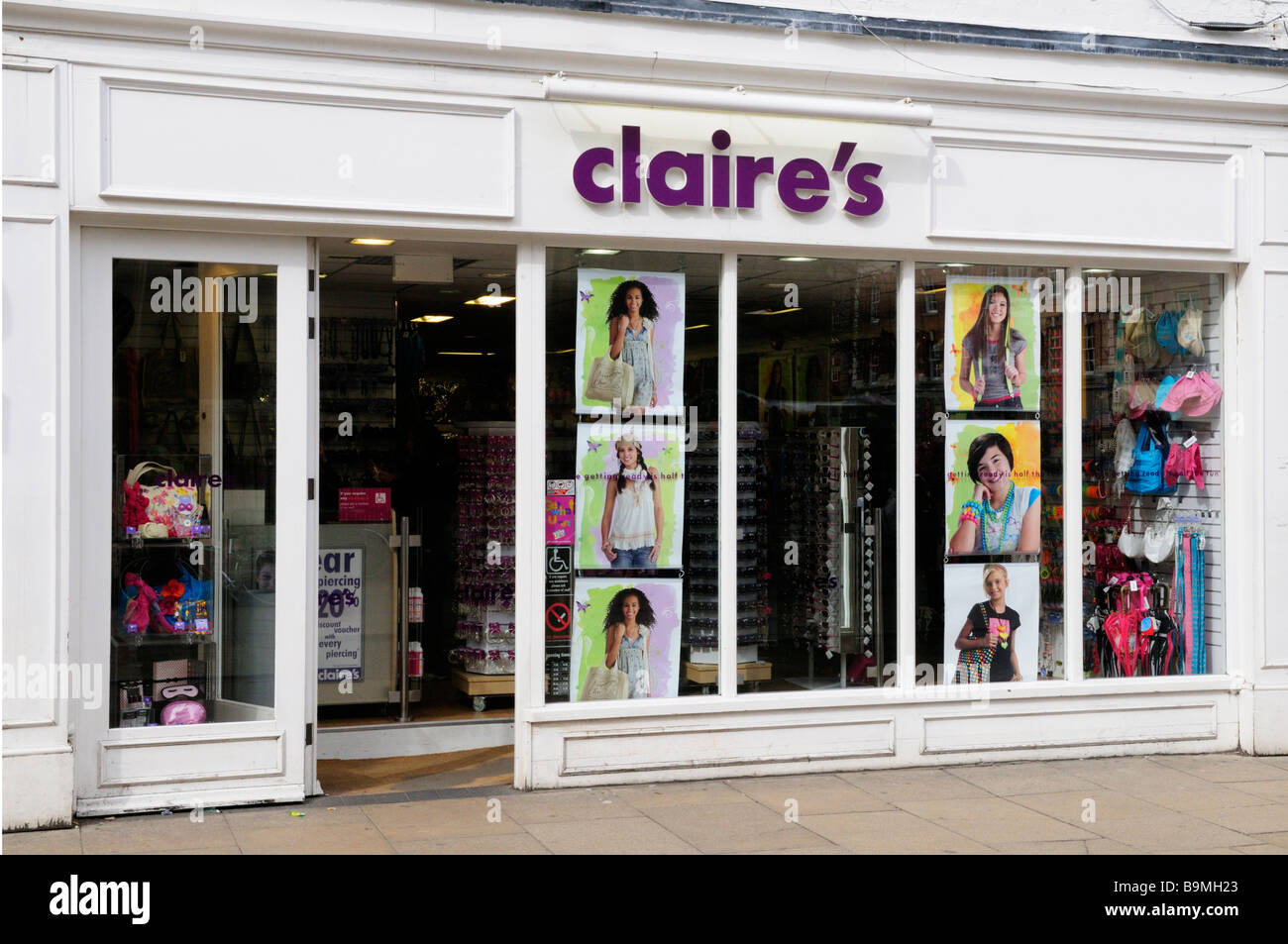 Claire's accessories shop in market street Cambridge England UK ...