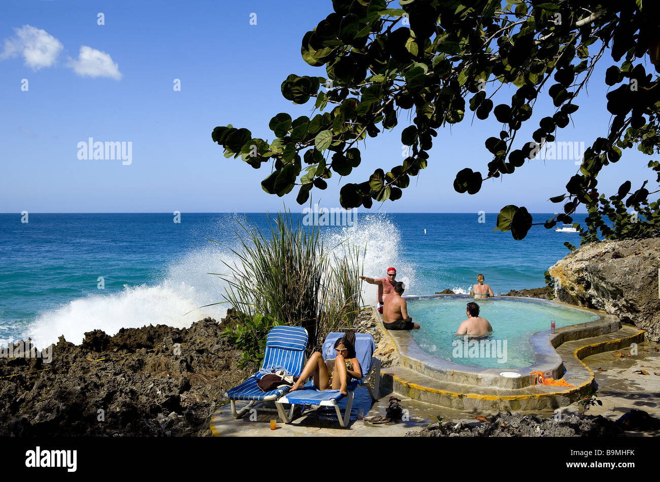 Dominican Republic, Puerto Plata province, Sosua, Casa Marina Hotel Stock  Photo - Alamy