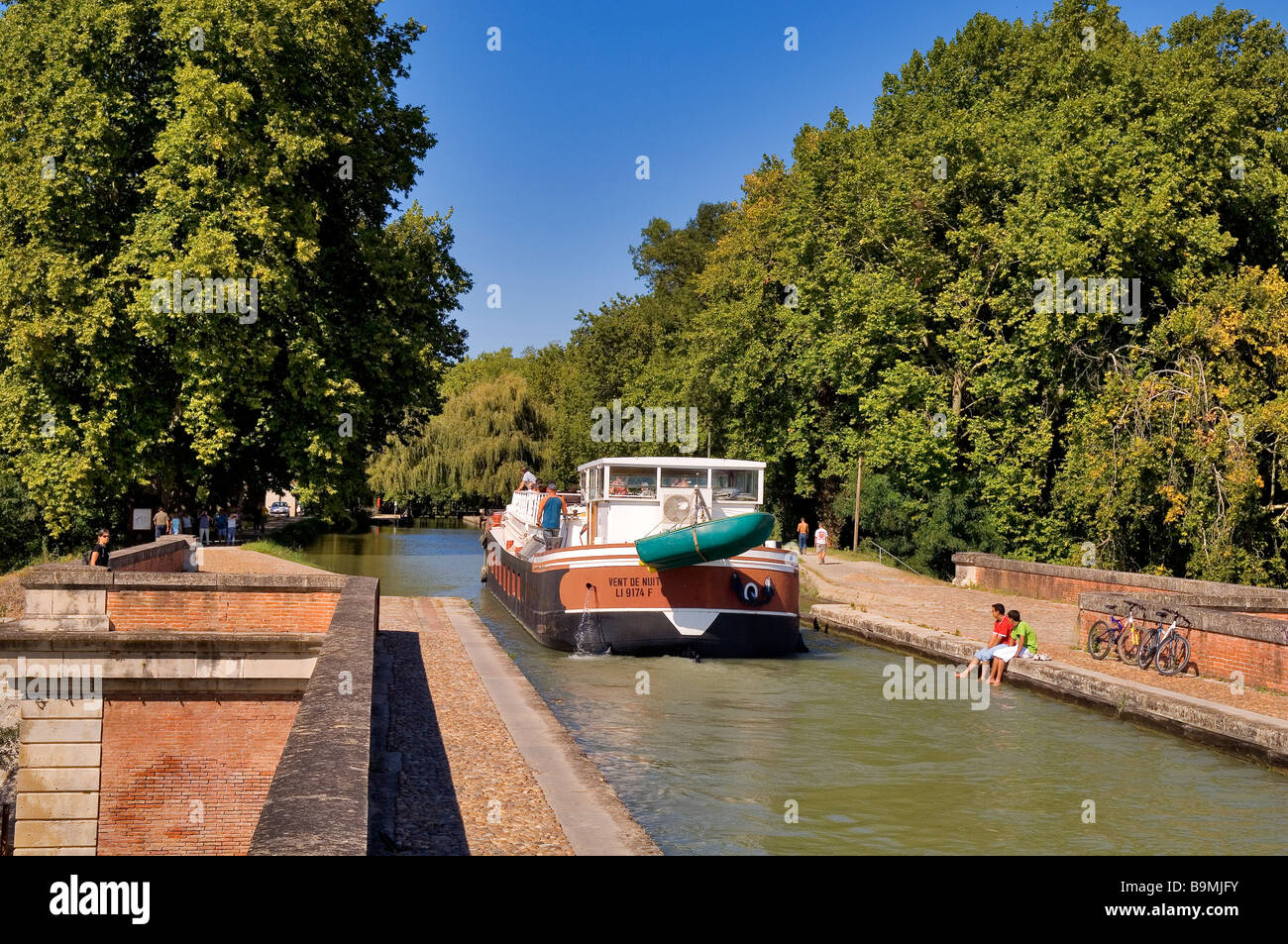 France Tarn Et Garonne Moissac The Pont Canal De Cacor Canal Stock Photo Alamy