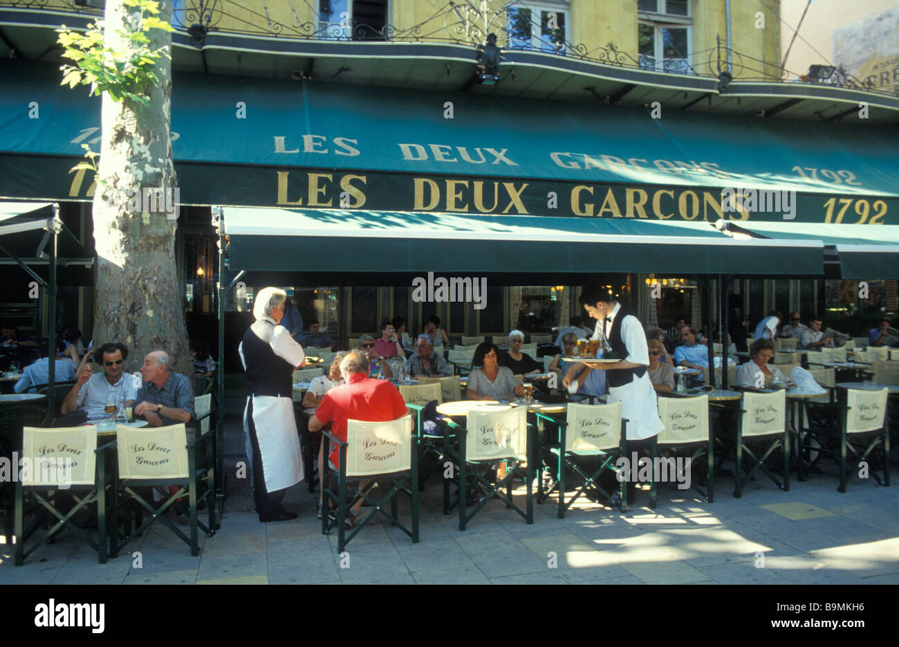  Cafe  Les  Deux Garcons Restaurant Aix en Provence 