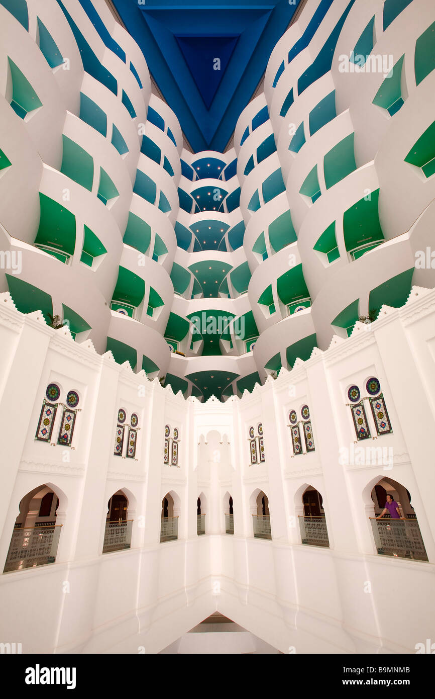 Burj al arab hotel atrium hi-res stock photography and images - Alamy