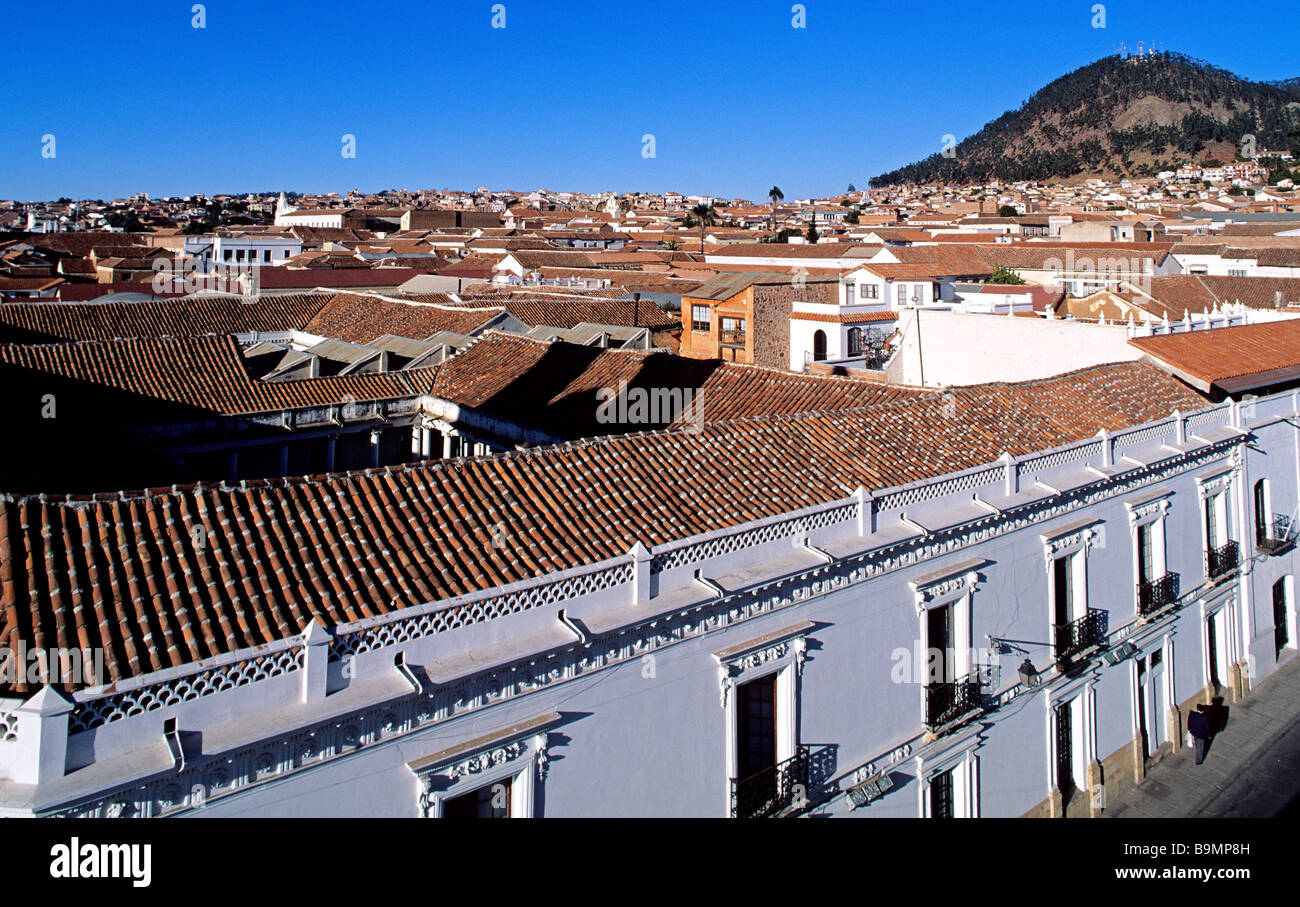 Bolivia, Chuquisaca department, Sucre, historical town classified as World Heritage by UNESCO Stock Photo