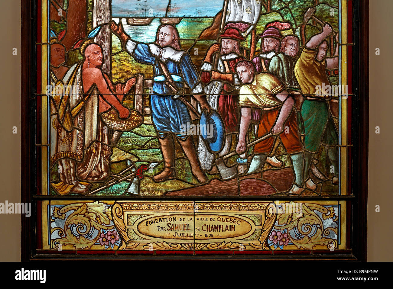 Canada, Quebec Province, Quebec City, Parliament building, home to the