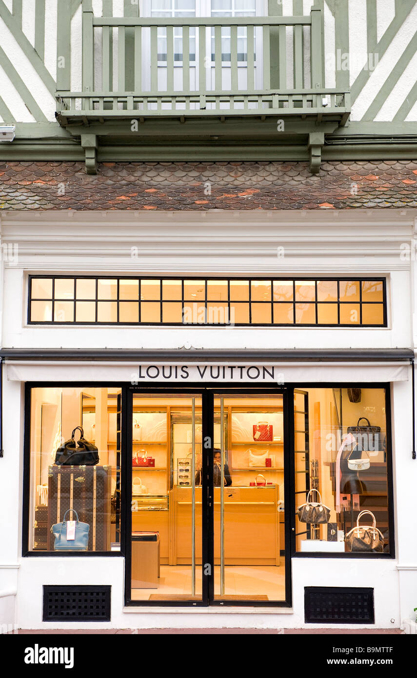 Louis Vuitton shop in Deauville, Calvados, Normandy, France Stock Photo -  Alamy