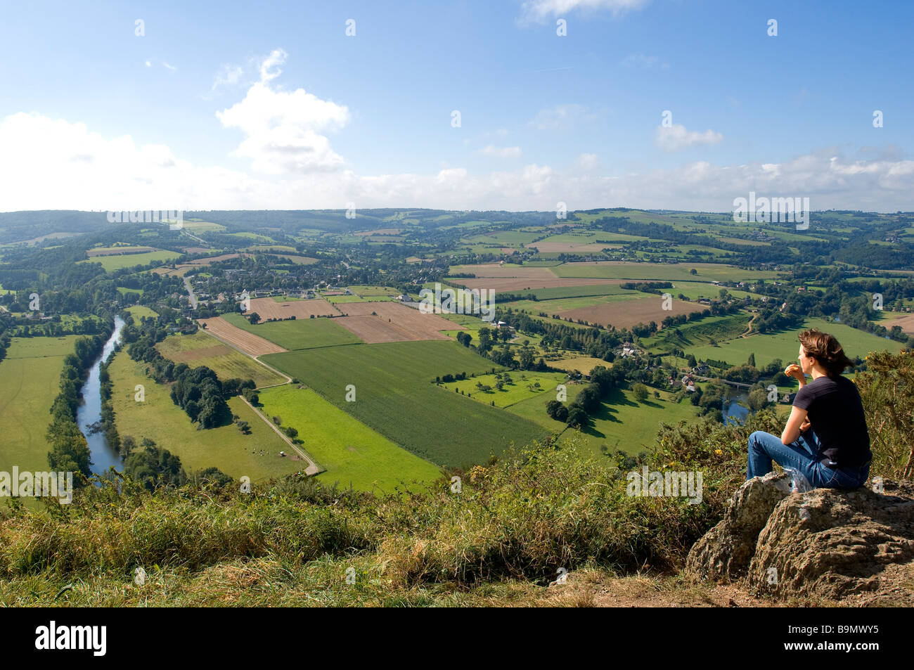 France, Calvados, Suisse normande (Norman Switzerland), Clecy, the 