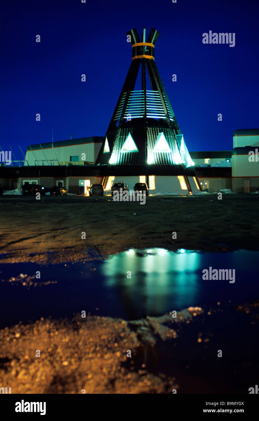 Canada, Quebec Province, James Bay, Chisasibi village, the Mitchuap