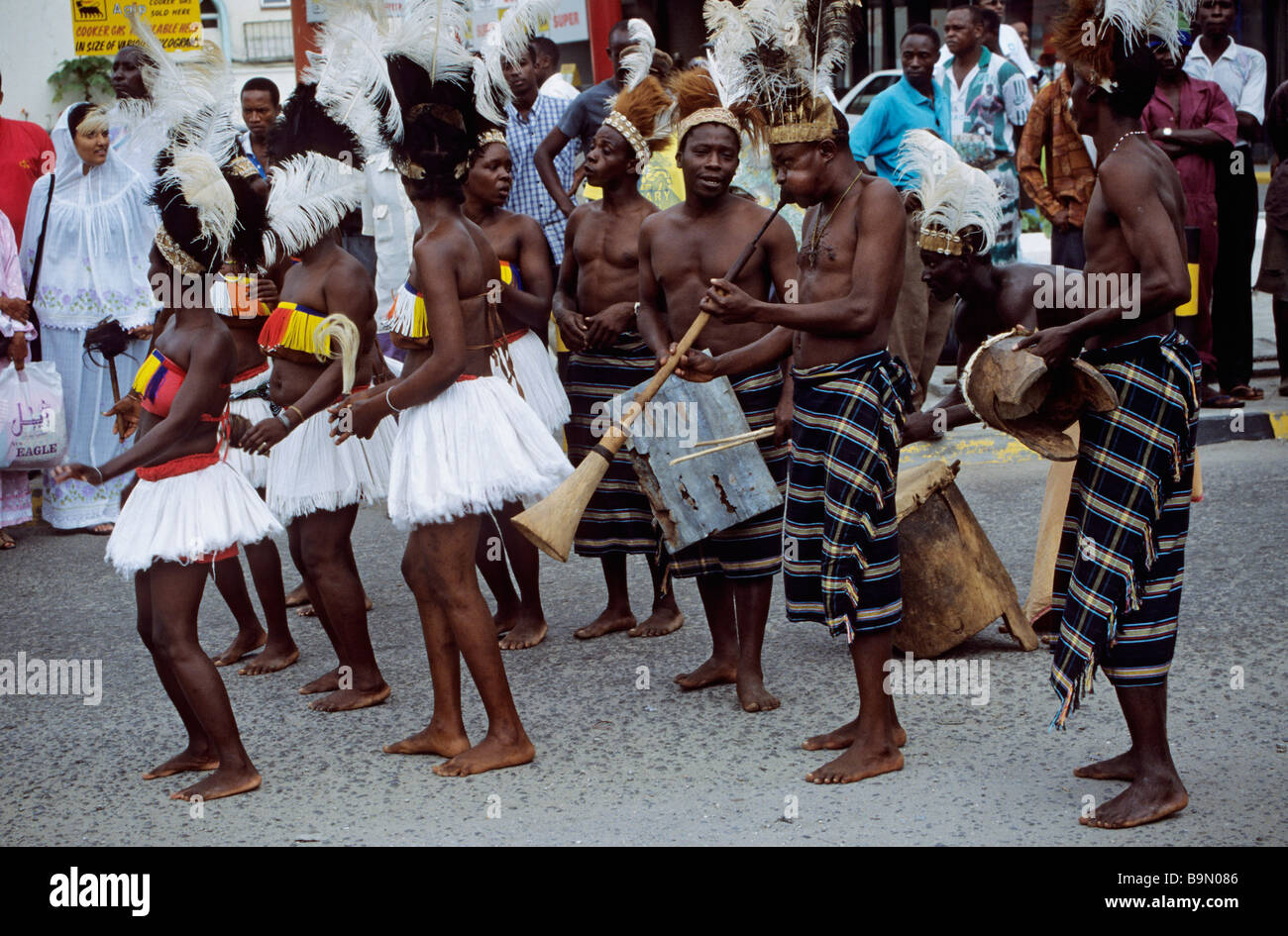 Kenya, Coast province, Mombasa city, carnival Stock Photo Alamy