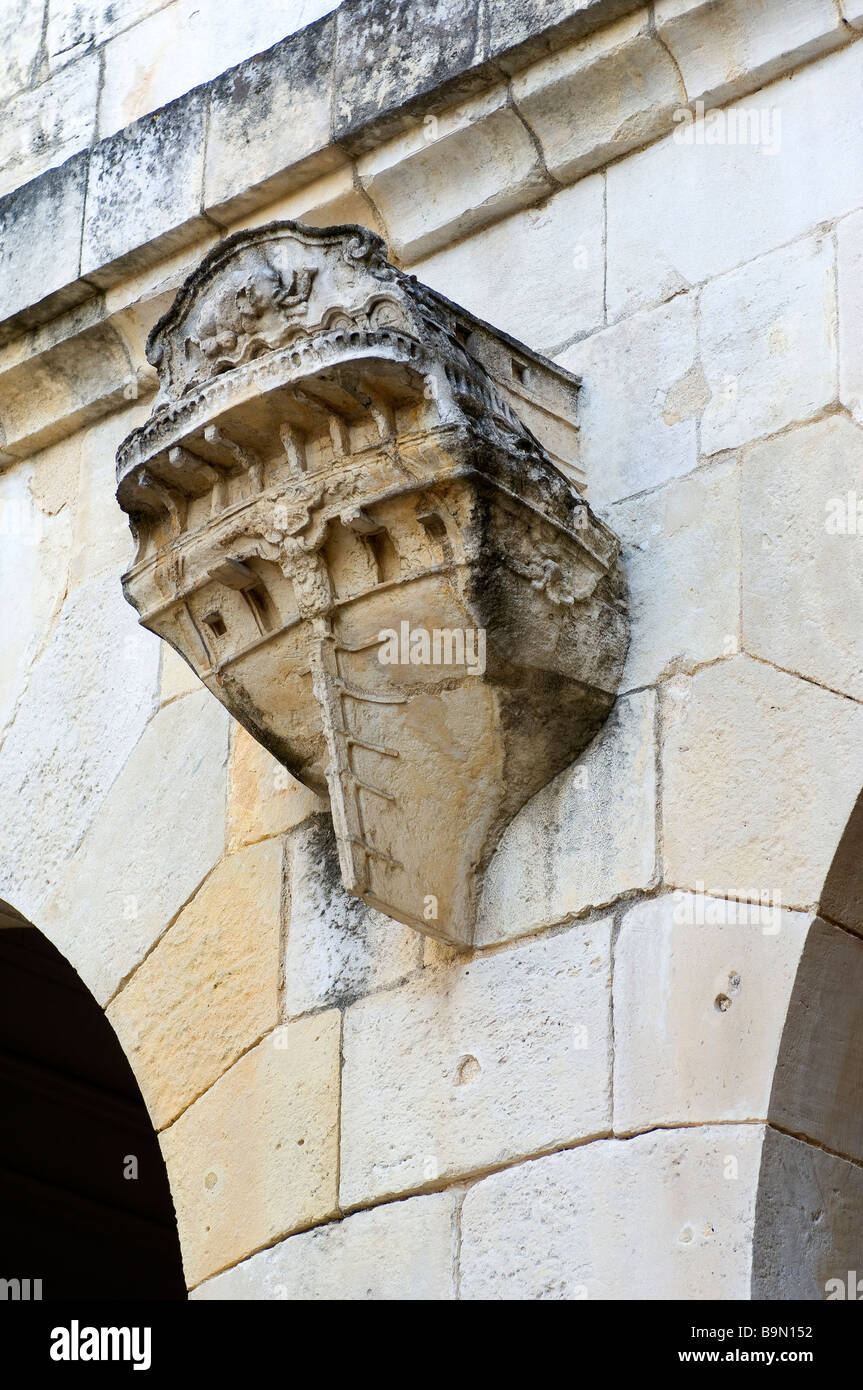 France, Charente Maritime, La Rochelle, the Hotel de la Bourse, Chamber