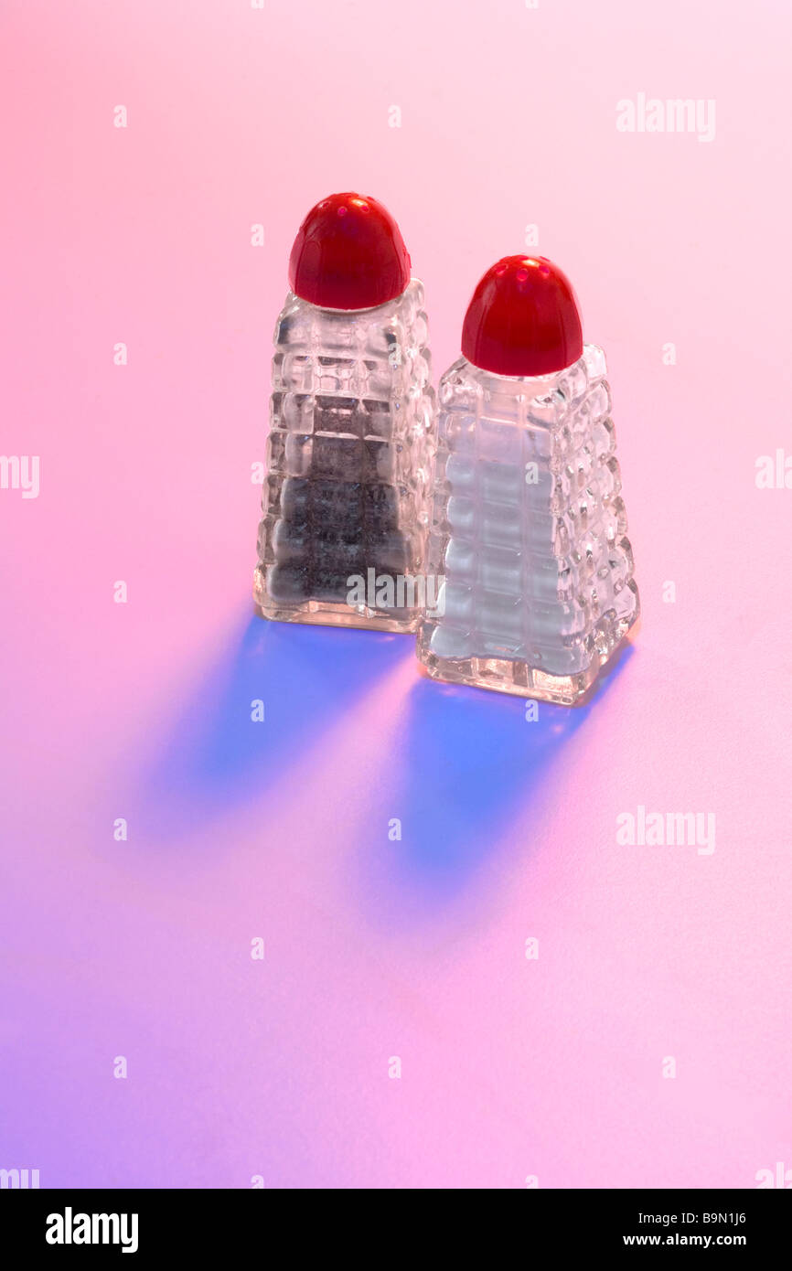 Salt and Pepper Shakers Stock Photo Alamy
