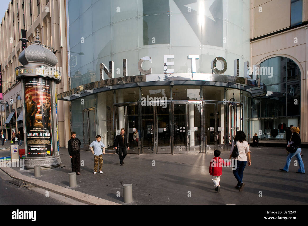 France, Alpes Maritimes, Nice, Nicetoile shopping center, avenue Jean  Medecin Stock Photo - Alamy