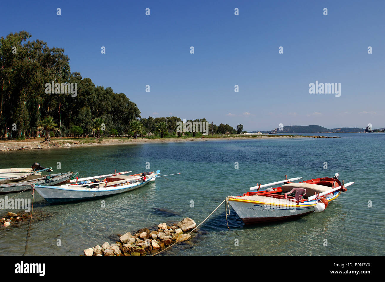 Greece, Epirus, Ambracian Gulf, Preveza Stock Photo