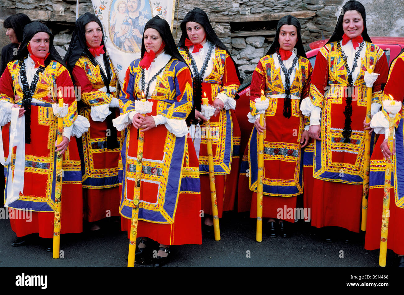 Desulo Desulo costume hi-res stock photography and images - Alamy