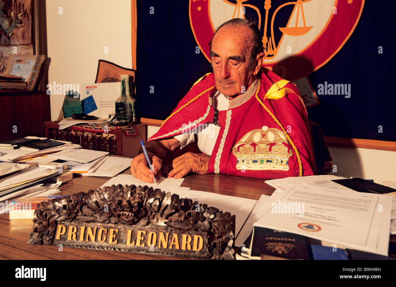 Prince leonard casley hires stock photography and images Alamy