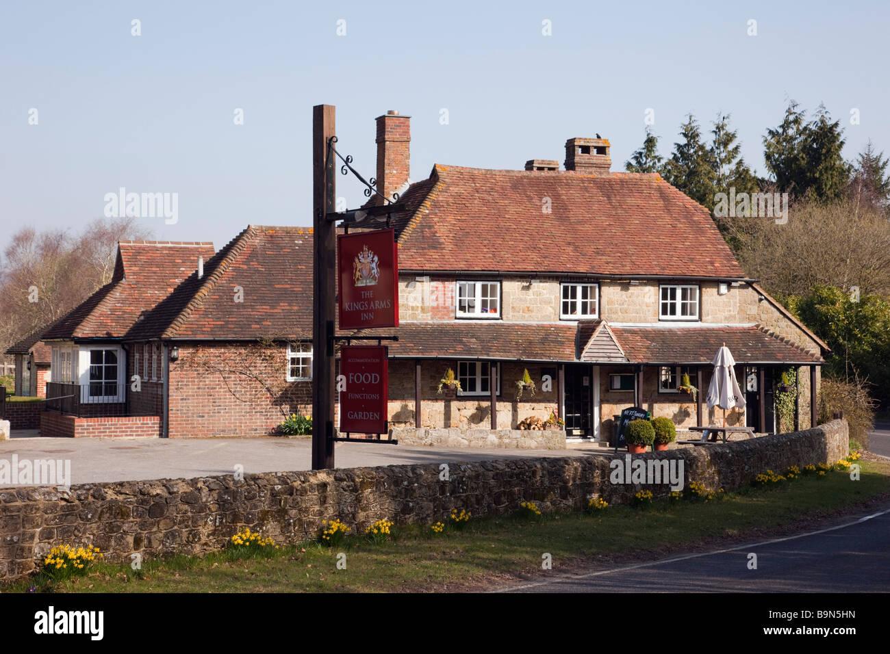 Fernhurst West Sussex England UK The Kings Arms Inn country pub Stock Photo