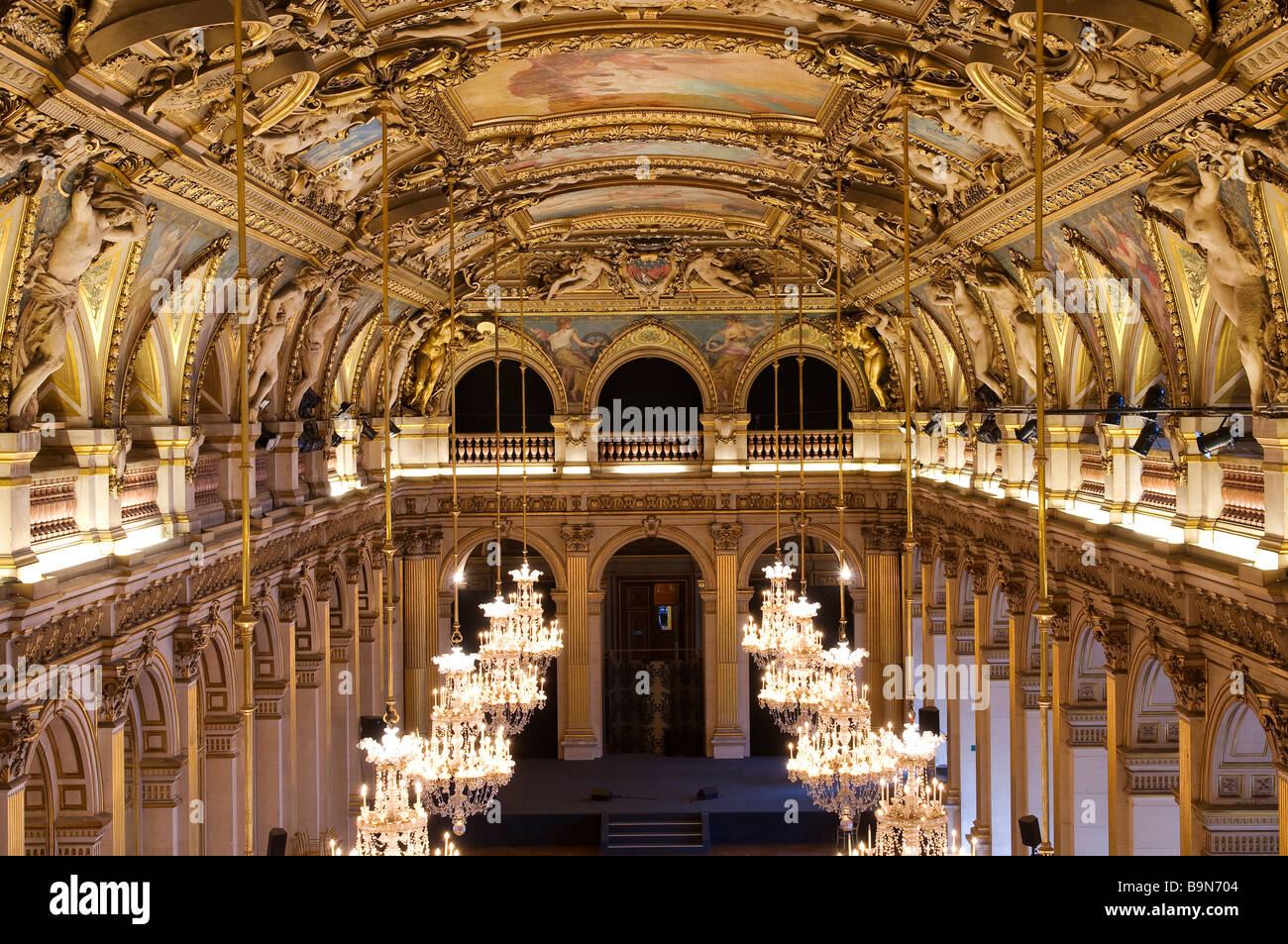 Hotel de ville paris interior hi-res stock photography and images - Alamy