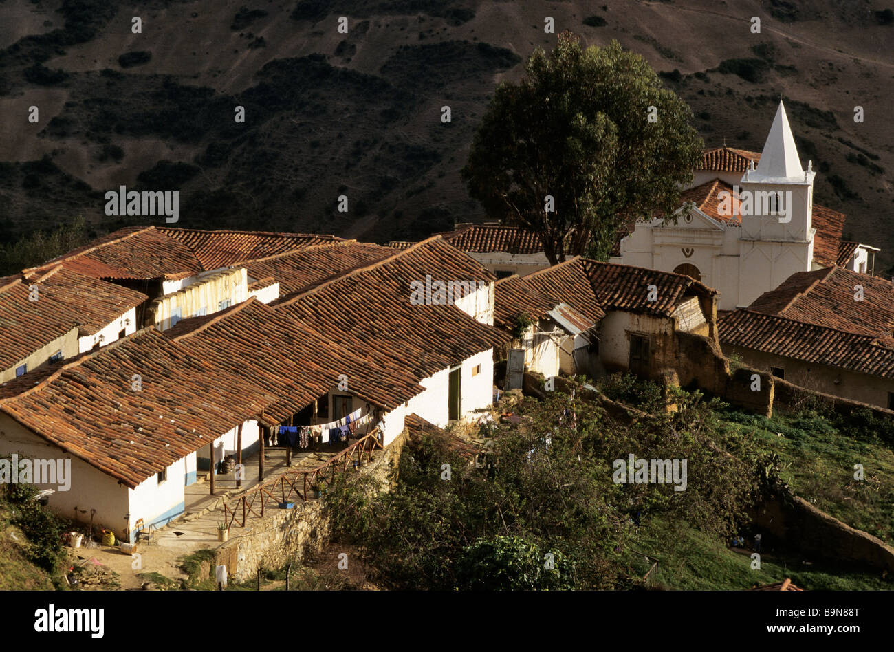 Venezuela, Merida State, Los Nevados, a Andes Cordillera village Stock Photo